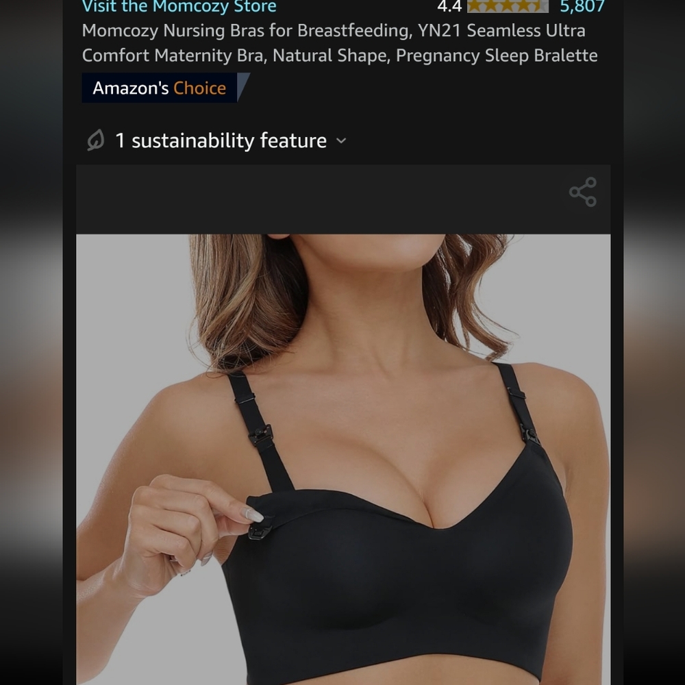 Momcozy Nursing Bra